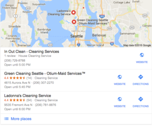 local listing google ranking