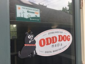 odd dog media green up